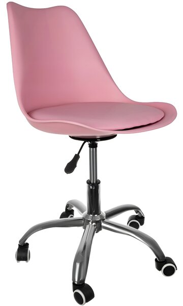 Malatec 16428 Kancelářská židle růžová