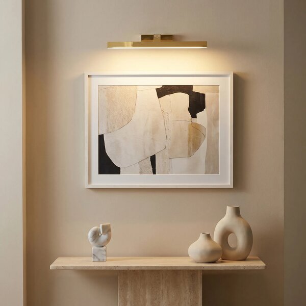 Toolight Koupelnové nástěnné LED osvětlení SWE005-1W 58cm zlatá