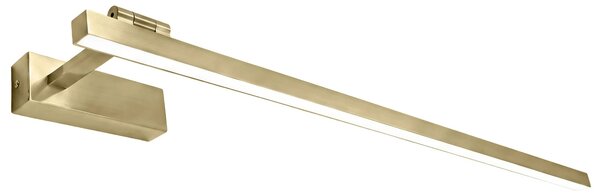 Toolight Koupelnové nástěnné LED osvětlení SWE033-1W 80cm kartáčovaná zlatá