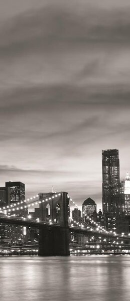 Postershop Fototapeta samolepící: Brooklyn Bridge - 211x91 cm