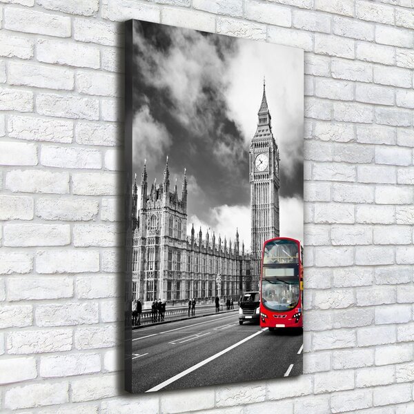 Vertikální Foto obraz na plátně Big Ben Londýn ocv-90714512