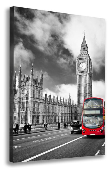 Vertikální Foto obraz na plátně Big Ben Londýn ocv-90714512
