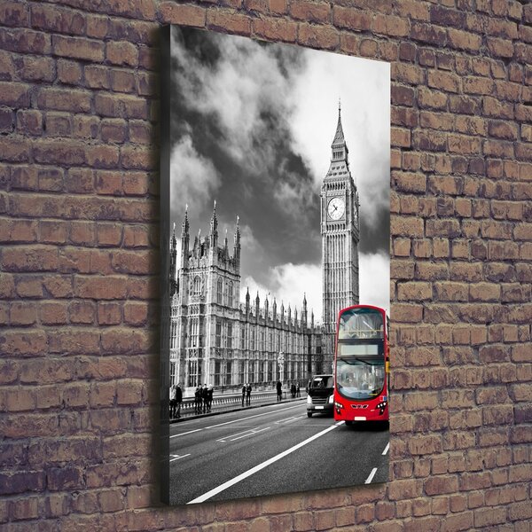 Vertikální Foto obraz na plátně Big Ben Londýn ocv-90714512