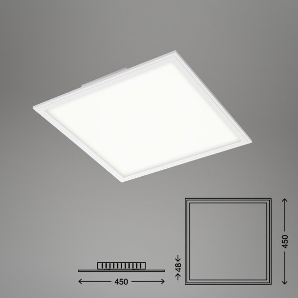 Briloner 7179-016 - LED Stmívatelné stropní svítidlo PIATTO LED/24W/230V + DO