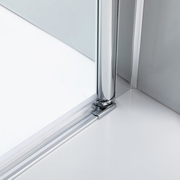 BPS-koupelny Čtvercový sprchový kout ZES KZ29A 80x80 chrom/transparent - bez vaničky