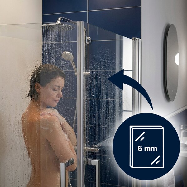 BPS-koupelny Čtvercový sprchový kout ZES KZ29A 80x80 chrom/transparent - bez vaničky