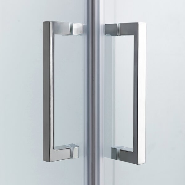 BPS-koupelny Čtvercový sprchový kout ZES KZ29A 80x80 chrom/transparent - bez vaničky