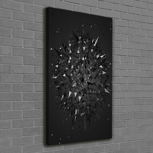 Vertikální Foto-obraz canvas na rámu Abstrakce 3D ocv-91358028