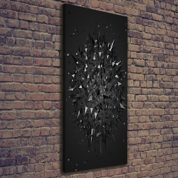 Vertikální Foto-obraz canvas na rámu Abstrakce 3D ocv-91358028