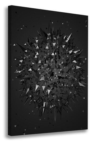 Vertikální Foto-obraz canvas na rámu Abstrakce 3D ocv-91358028
