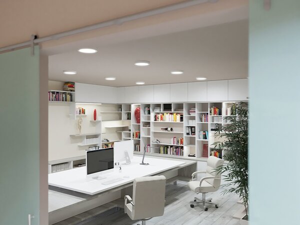 PANLUX s.r.o. Kulaté podhledové LED svítidlo DOWNLIGHT CCT ROUND 6W bílý