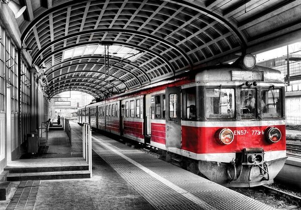 Postershop Fototapeta vliesová: Staré metro (barevné) - 184x254 cm