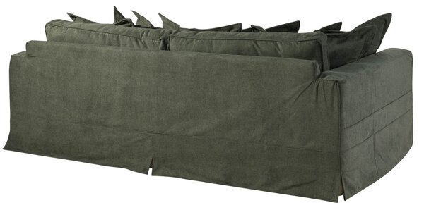 Třímístná pohovka KINGSTON 236x138x76, zelená