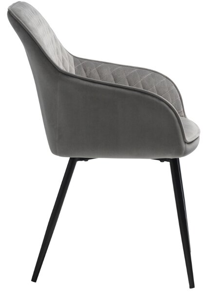 Unique Furniture Sametové křeslo Milton