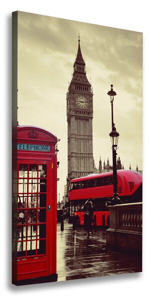 Vertikální Foto obraz na plátně Big Ben Londýn ocv-91738118