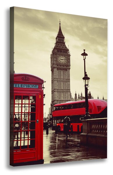 Vertikální Foto obraz na plátně Big Ben Londýn ocv-91738118