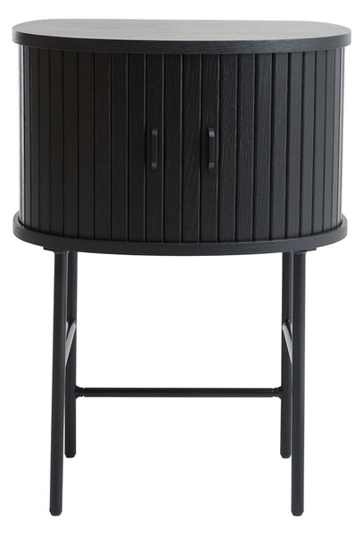 Černý noční stolek Nola – Unique Furniture
