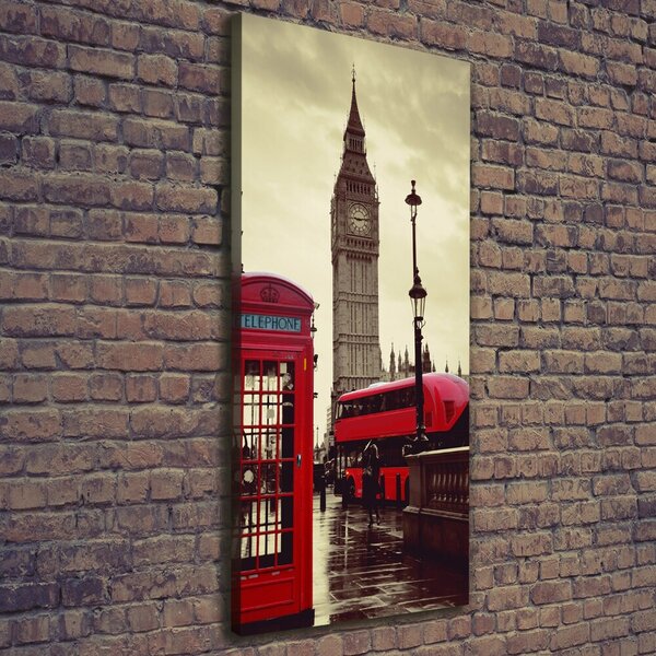Vertikální Foto obraz na plátně Big Ben Londýn ocv-91738118