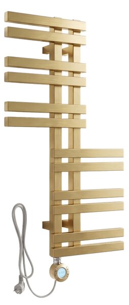GRZEJNIK ELEKTRYCZNY REA RIDO 90X50 BRUSH GOLD