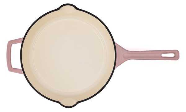 Elmich Smaltovaná litinová pánev Ember 26 cm - růžová