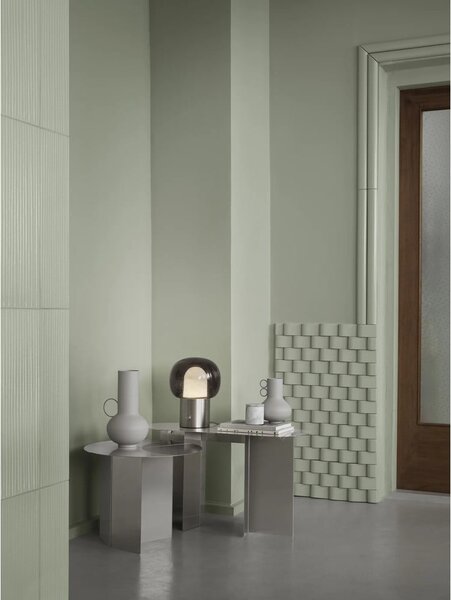 Kulatý odkládací stolek nerezový ø 50 cm Oru – Blomus