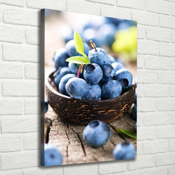 Vertikální Moderní fotoobraz canvas na rámu Jahody ocv-92104776