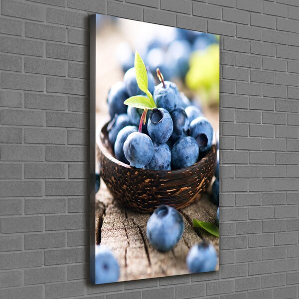 Vertikální Moderní fotoobraz canvas na rámu Jahody ocv-92104776
