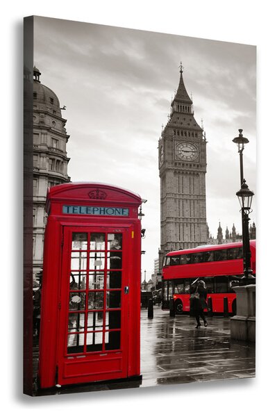 Vertikální Foto obraz na plátně Big Ben Londýn ocv-92717556