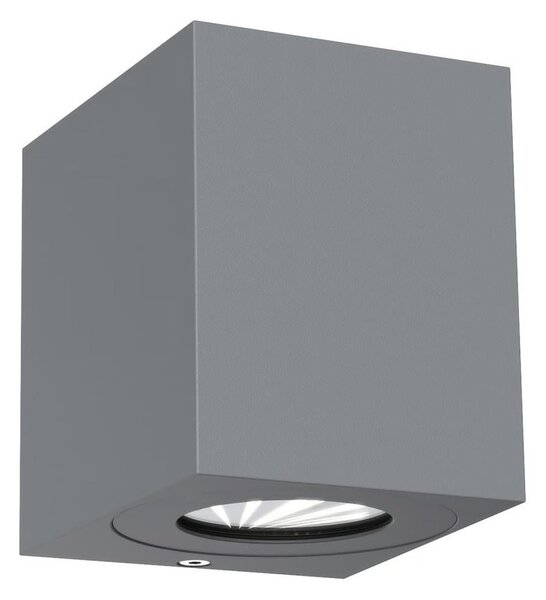 Nordlux - LED Venkovní nástěnné svítidlo CANTO 2xLED/5,5W/230V IP44 šedá