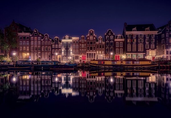 Postershop Fototapeta vliesová: Amsterdam (1) - 254x368 cm