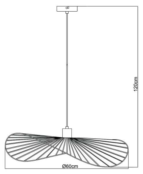 ZÁVĚSNÉ SVÍTIDLO, 60/120 cm Marama - Závěsná světla