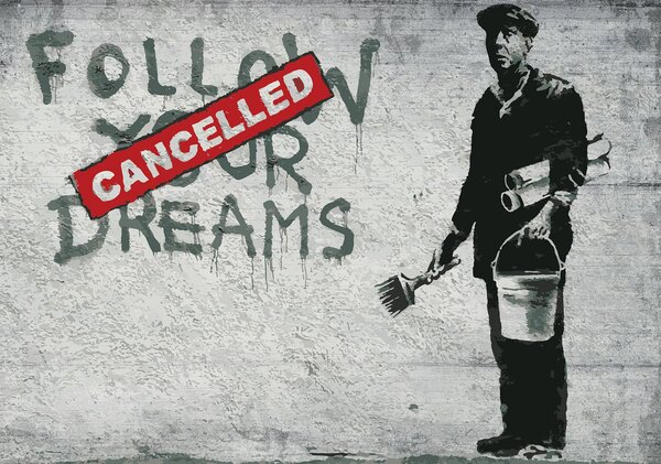 Postershop Fototapeta vliesová: Follow Your Dreams (Cancelled) - 416x254 cm