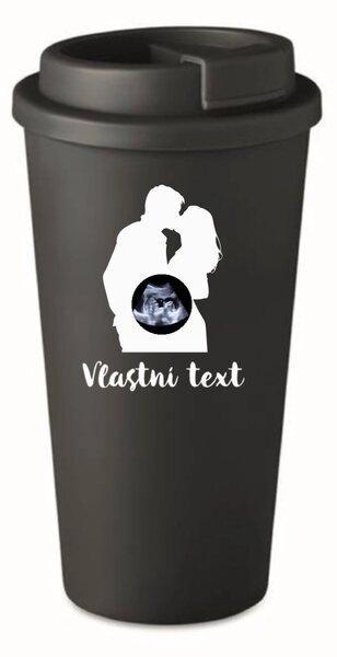 Personalizovaný cestovní termohrnek s párem a ultrazvukem