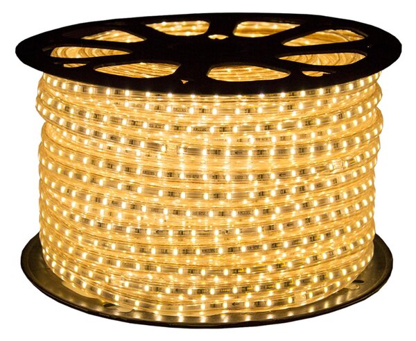 LED pásek - 230V - SMD 2835 - 1m - 60LED/m- 6W/m - 380Lm - IP68 - teplá bílá - 10mm BERGE