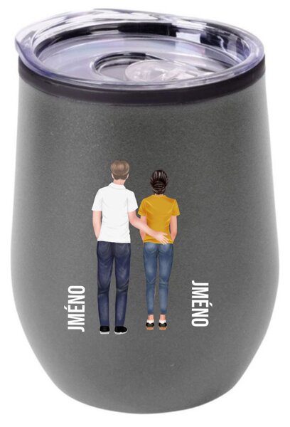 Personalizovaný termohrnek "BOWL" s párem