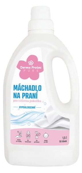 DermaProtec Pure Máchadlo pro citlivou pokožku 1,5 l
