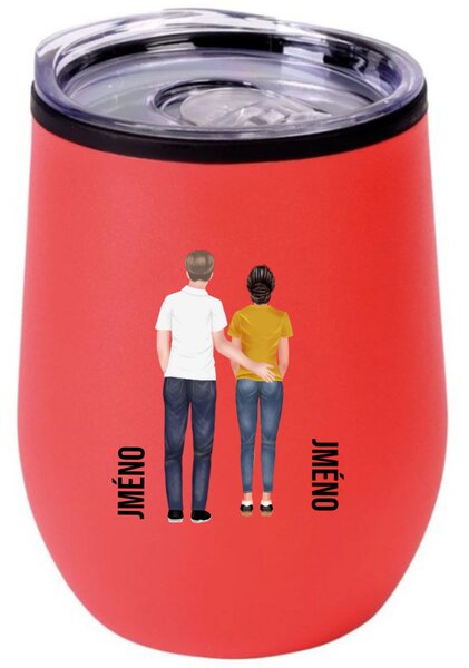 Personalizovaný termohrnek "BOWL" s párem