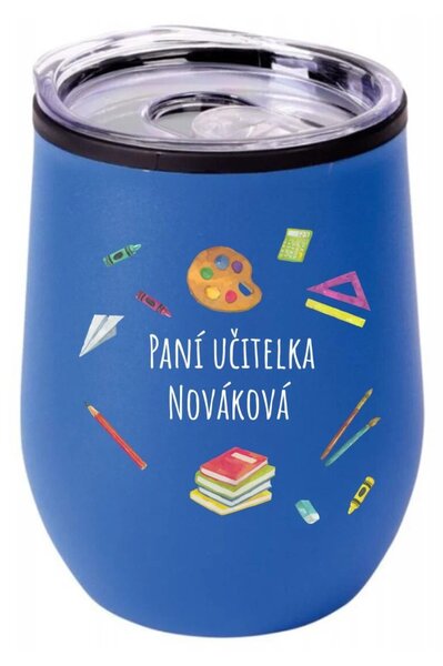 Personalizovaný termohrnek "BOWL" pro paní učitelku/pana učitele (pomůcky)