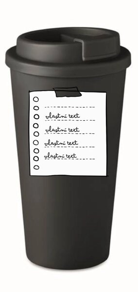Personalizovaný cestovní termohrnek s poznámkovým blokem