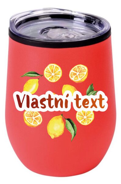 Personalizovaný termohrnek "BOWL" s letním ovocem