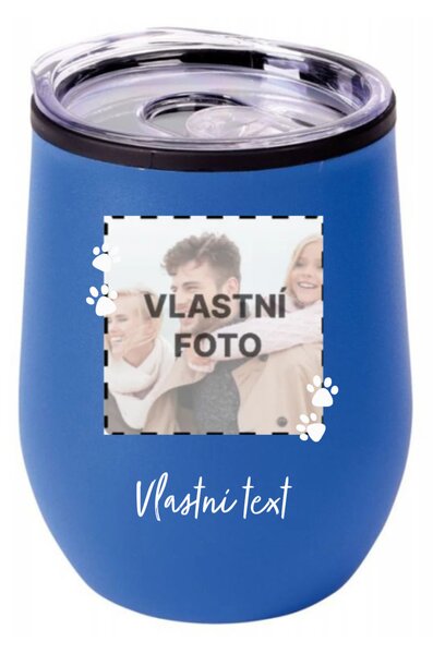 Personalizovaný termohrnek "BOWL" s fotkou mazlíčka a textem