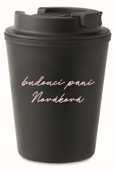 Personalizovaný cestovní termohrnek - budoucí paní