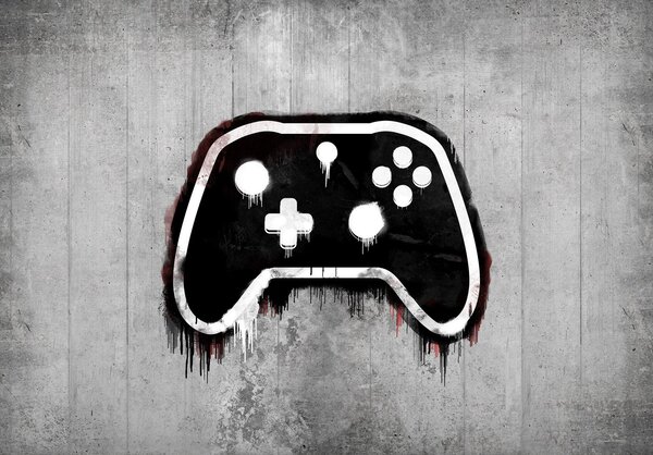 Postershop Fototapeta vliesová: Gamepad - 152,5x104 cm