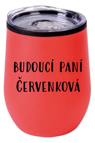 Personalizovaný termohrnek "BOWL" - budoucí paní