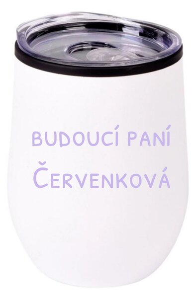 Personalizovaný termohrnek "BOWL" - budoucí paní