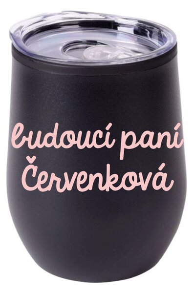 Personalizovaný termohrnek "BOWL" - budoucí paní