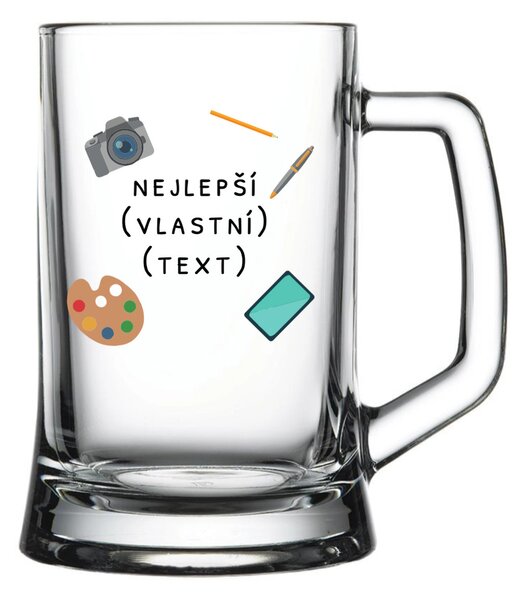 Personalizovaná pivní sklenice - nejlepší v oboru