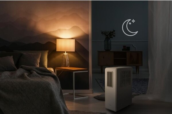 Sencor - Mobilní klimatizace 4v1 200W/230V 1800 BTU bílá + dálkové ovládání