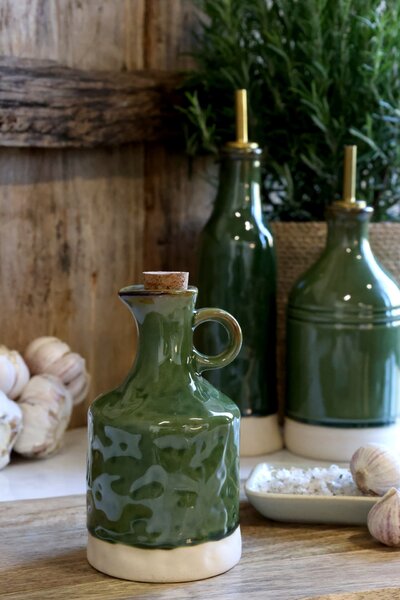 Keramický džbánek na dochucovadla Olive 300 ml
