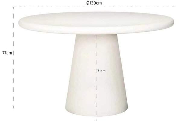 Richmond Jídelní stůl Bloomstone 130 cm
